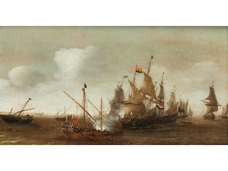 Jacob Feyt de Vries, tätig Mitte des 17. Jahrhunderts in Amsterdam, zug.